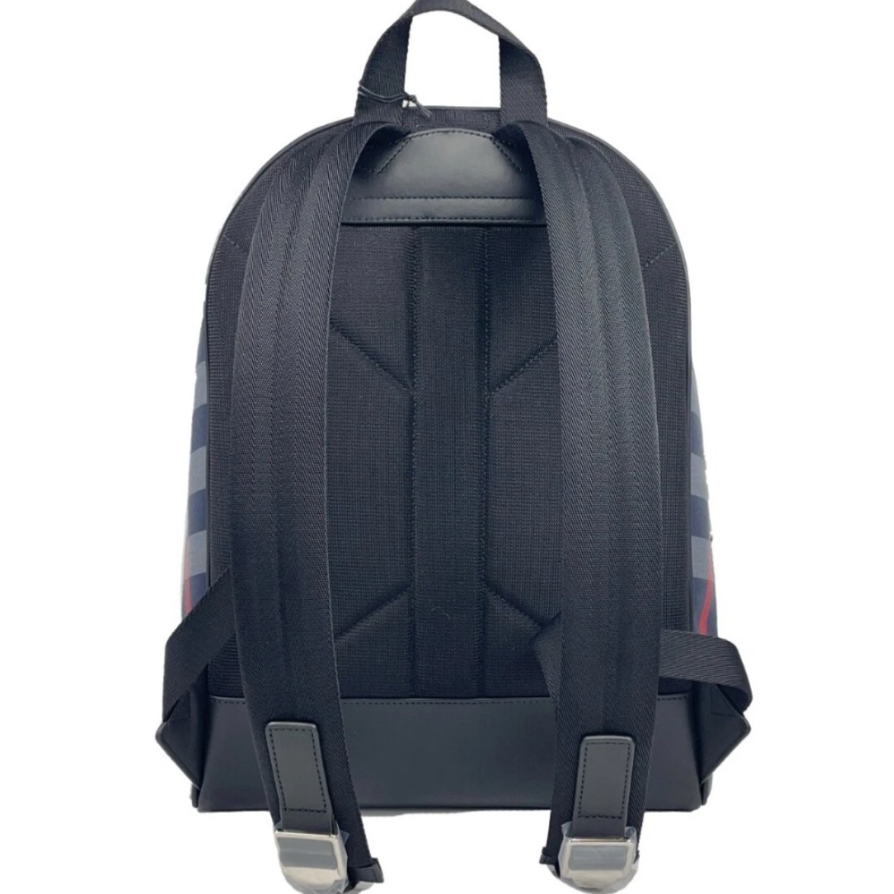 NEW $1350 Burberry NAVY and Red NOVA Check Backpack FULL SIZE GORGEOUS NWT - Picture 7 of 16